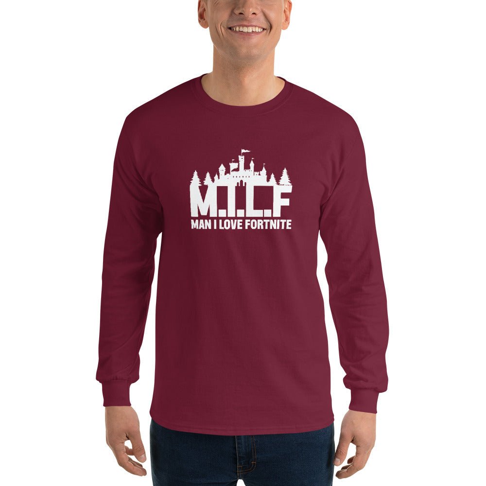 Man I Love Fortnite Long Sleeve - Remember These Clothes
