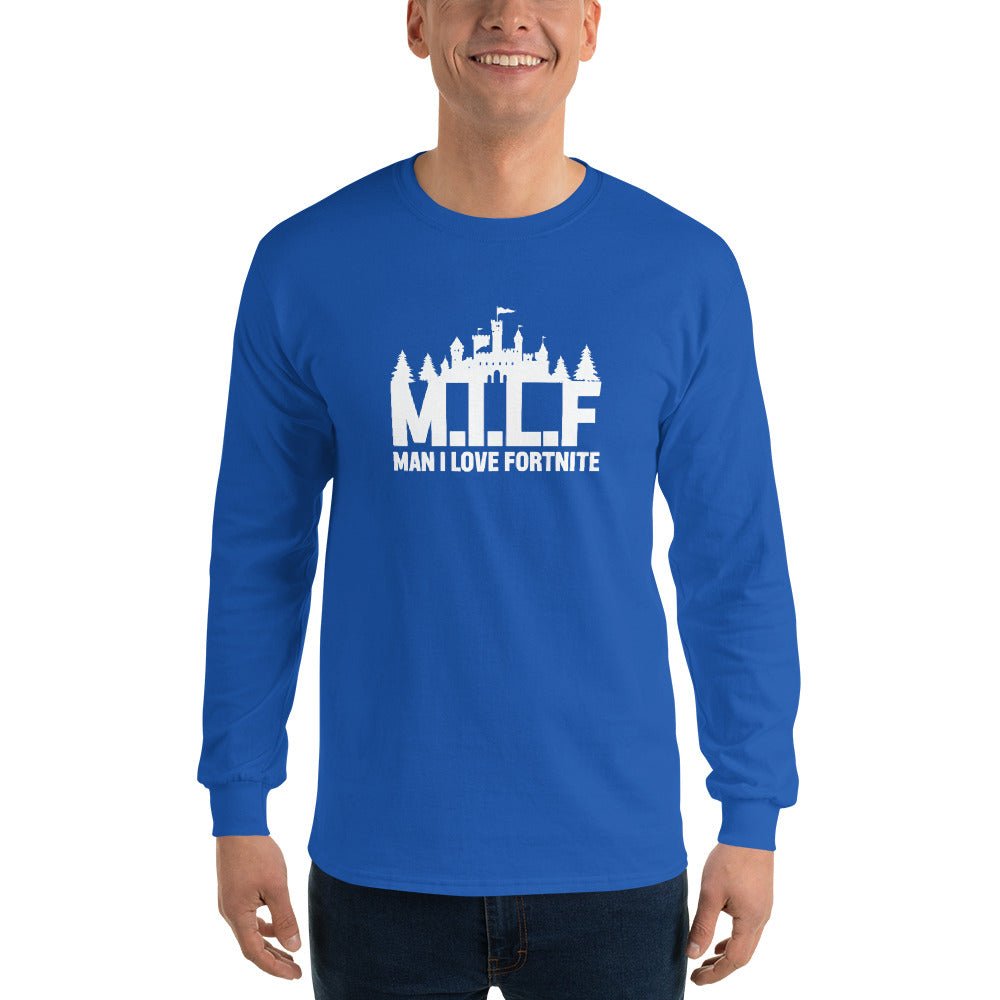 Man I Love Fortnite Long Sleeve - Remember These Clothes