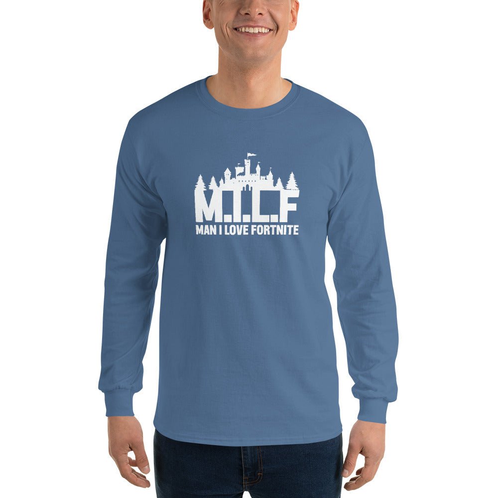 Man I Love Fortnite Long Sleeve - Remember These Clothes
