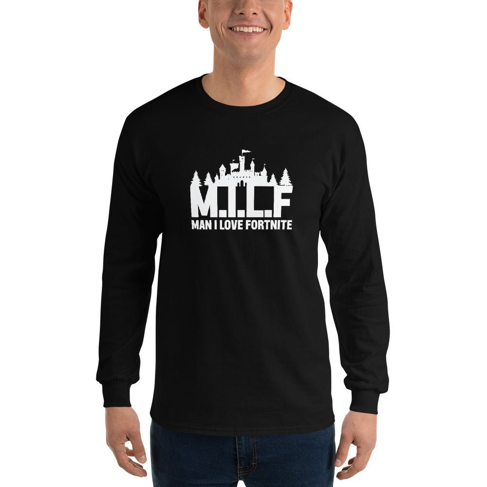 Man I Love Fortnite Long Sleeve - Remember These Clothes