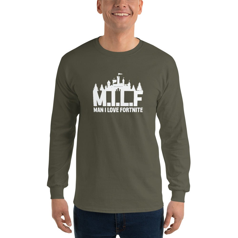Man I Love Fortnite Long Sleeve - Remember These Clothes
