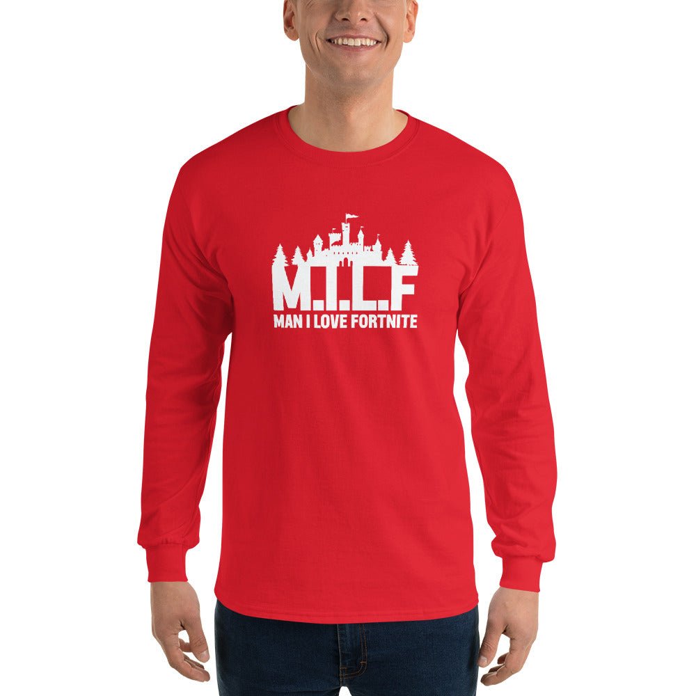 Man I Love Fortnite Long Sleeve - Remember These Clothes