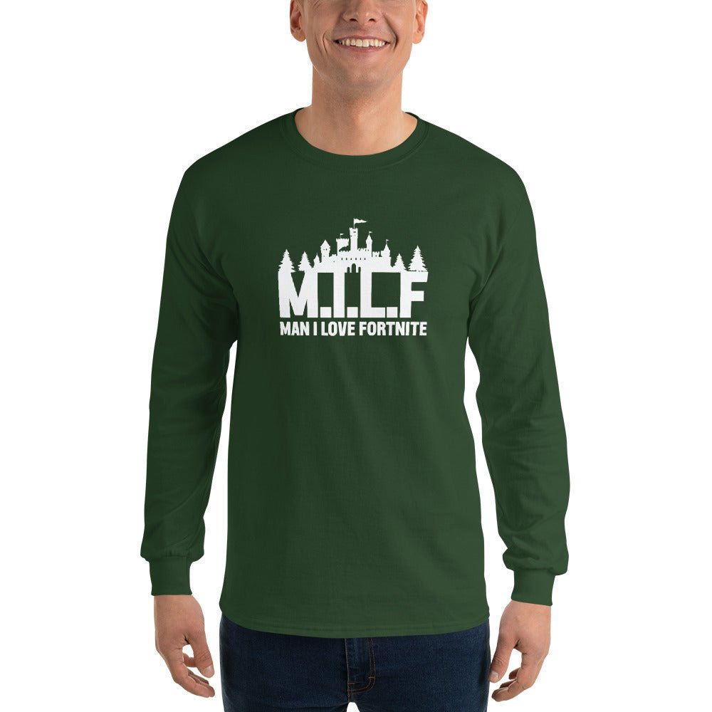 Man I Love Fortnite Long Sleeve - Remember These Clothes