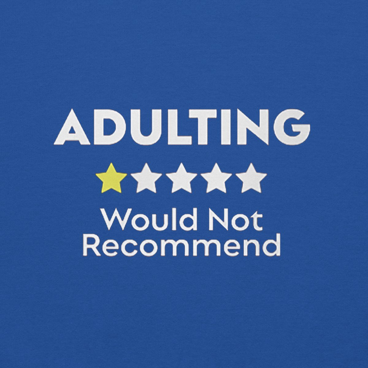 Adulting Would Not Recommend Tee - Unisex - Remember These Clothes