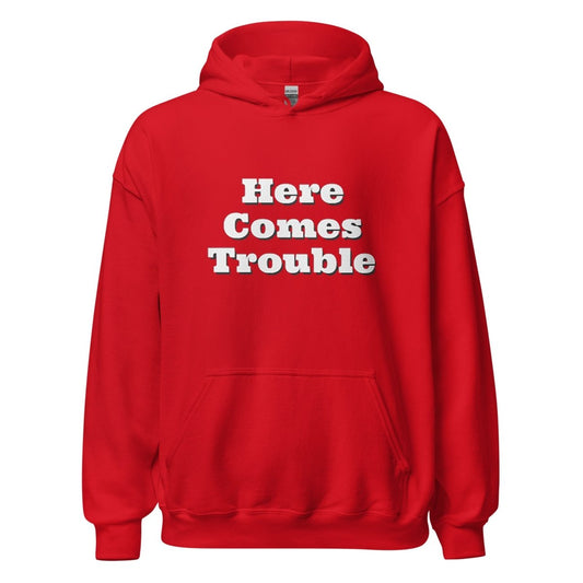 Here Comes Trouble Hoodie - Remember These Clothes