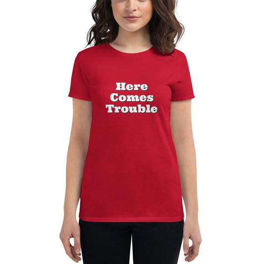 Here Comes Trouble Tee - Womens - Remember These Clothes