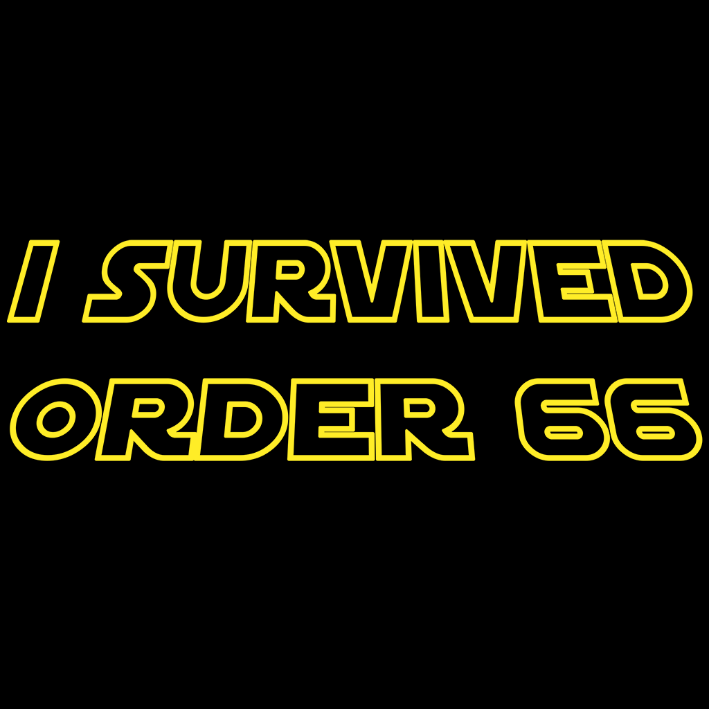 I Survived Order 66 Shirt - Remember These Clothes