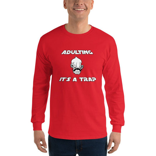 Long Sleeve It's A Trap Shirt - Remember These Clothes