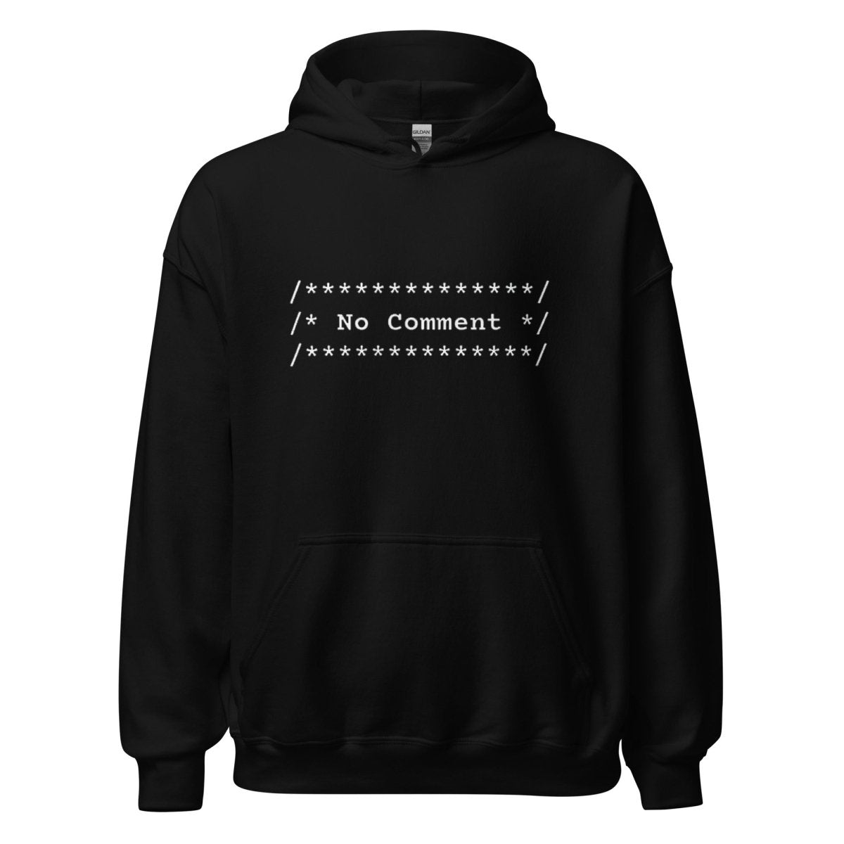 No Comment Hoodie - Remember These Clothes