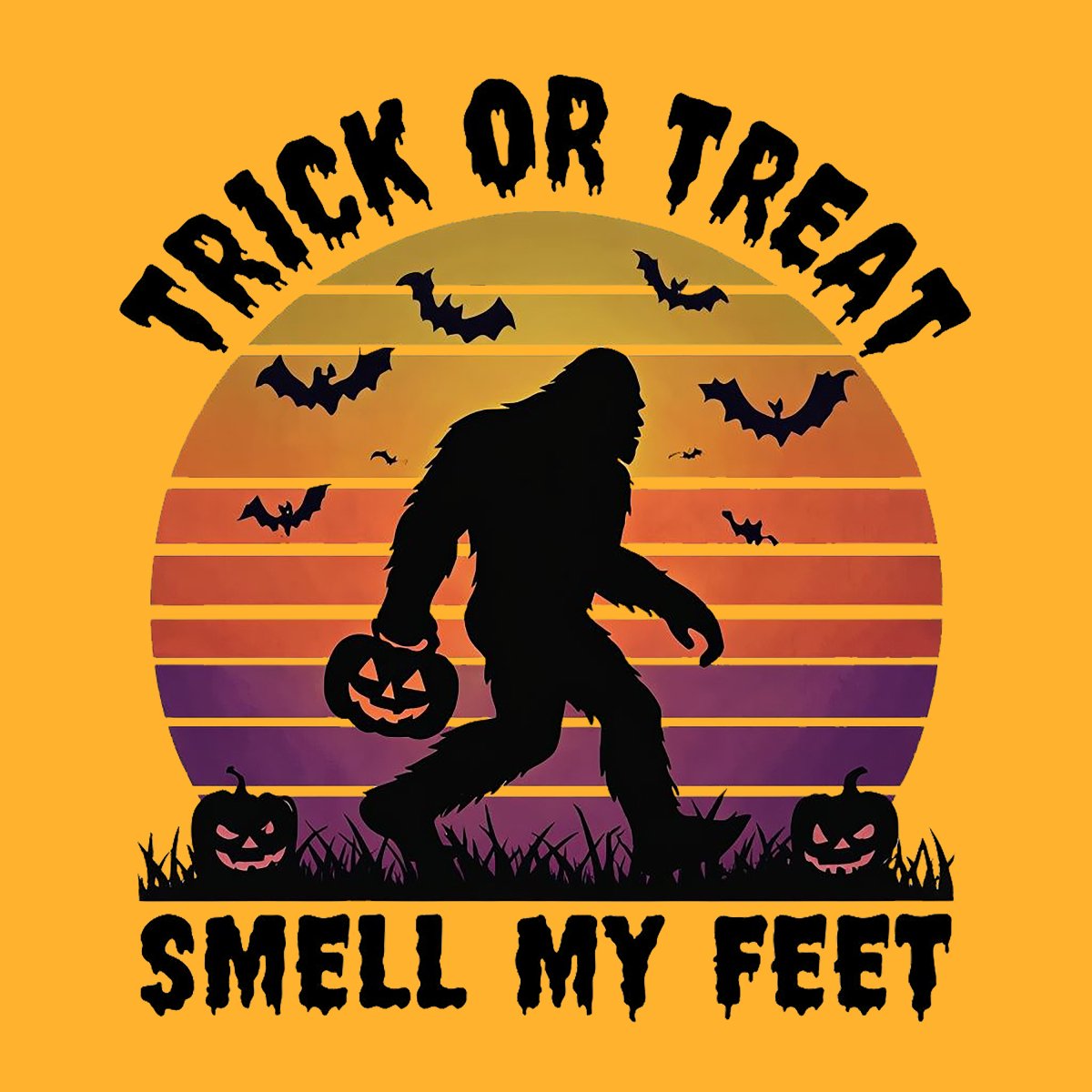 Trick Or Treat Smell My Feet Tee - Unisex - Remember These Clothes